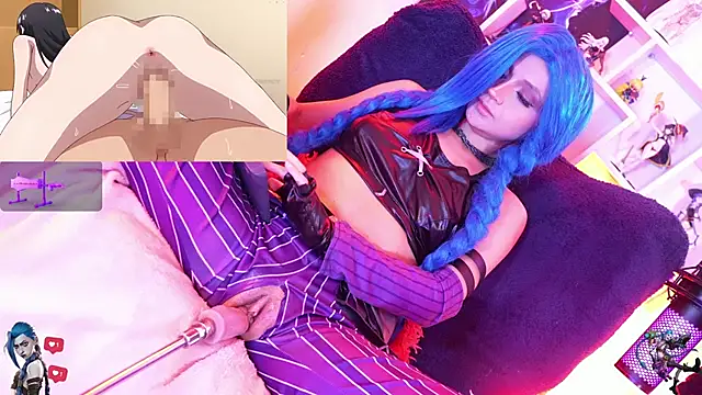 Jinx-- Adlı Modelin Canlı XXX Sohbeti