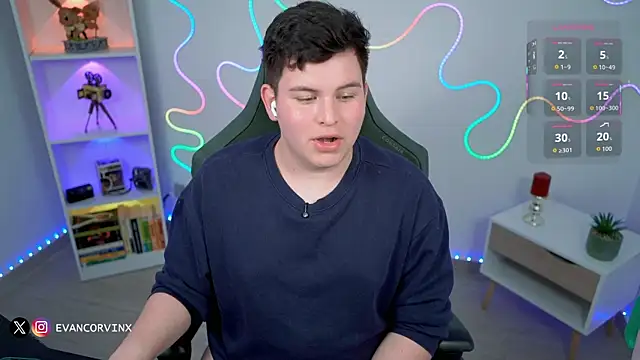 EvanCorvinx 라이브 XXX 채팅