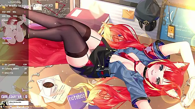 LewdFoxy_VT: онлайн-секс-чат