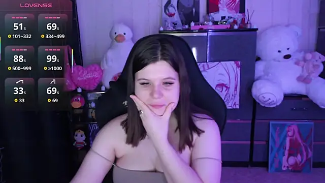 AmyVibess élő XXX-chatje