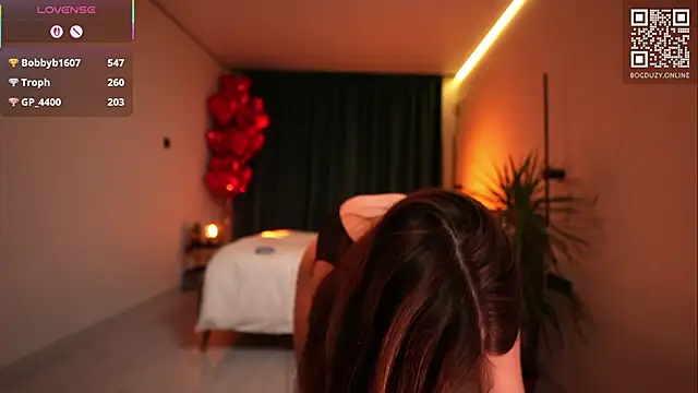 Show modela bogduzy na web-kameri