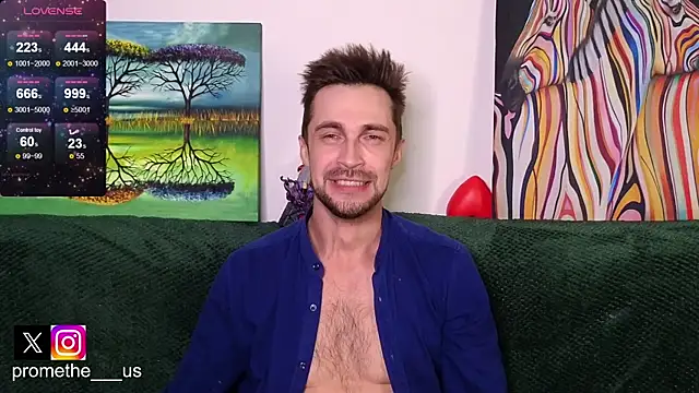 Show modela Promethe_us na web-kameri