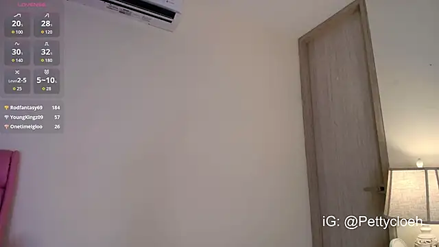 Chat XXX ao vivo de PettyCloeh