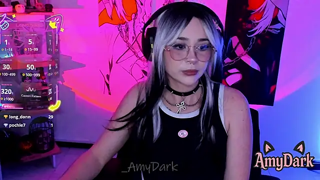 Chat +18 de _AmyDark ao vivo