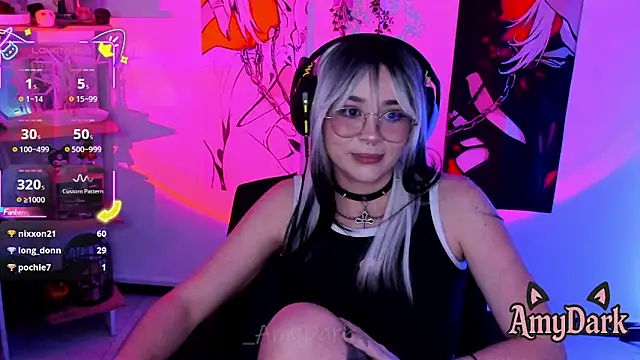 _AmyDark élő XXX-chatje