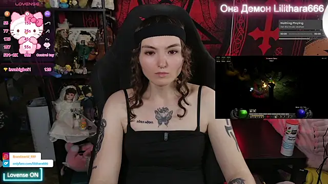 Chat XXX en directo de Lilithara666