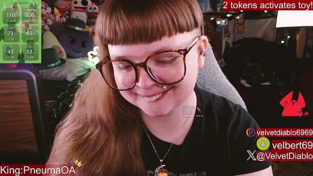 VelvetDiablo Live XXX-chat