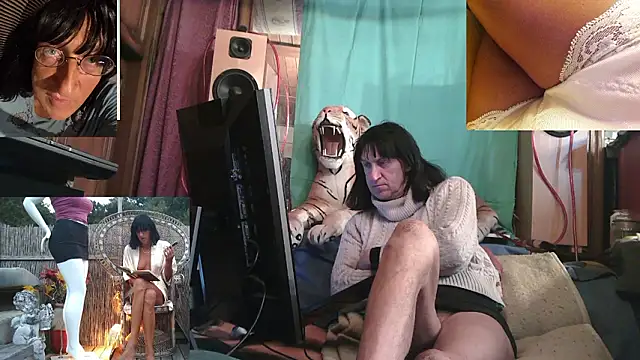 Pertunjukan Kamera Web SissiDomination