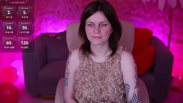 TinaMelt Adlı Modelin Web Kamerası Şovu