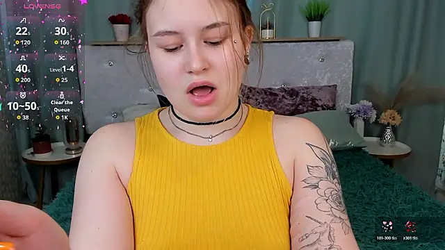 Chat +18 de MilanaXHoney ao vivo