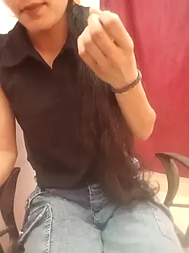 Khushi-Star Show in webcam