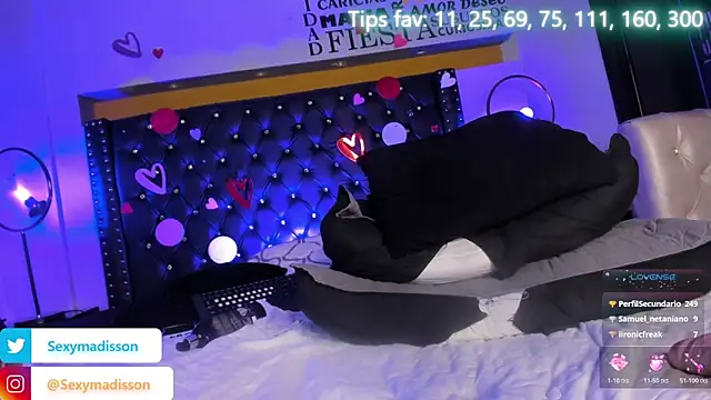 Czat XXX na żywo – MADISSONLOVE_