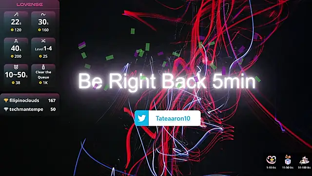 Show de Aaron_Tate na webcam