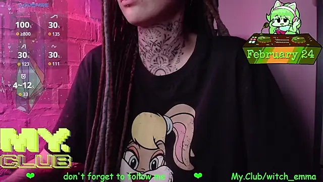 Chatroom XXX en direct de Witch_Emma