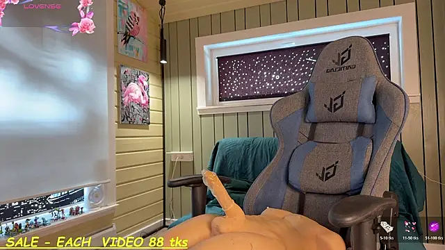 SandyChris webkamerás műsora