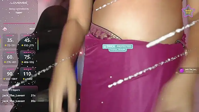 Trishas_Stream Adlı Modelin Web Kamerası Şovu