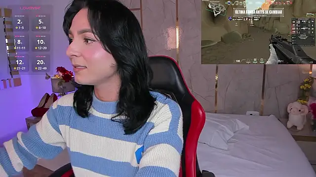 Chat +18 de SamanthaLux ao vivo