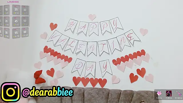 Webkamerová show DearAbbiee