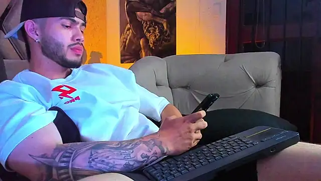 Show de Vincentblack na webcam