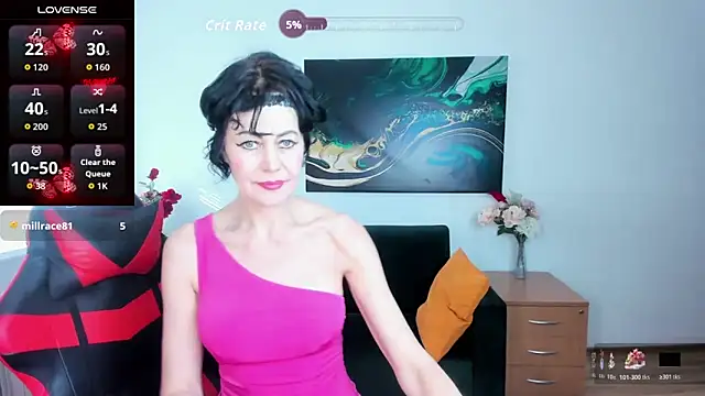 Show modela Silvia_Wallec na web-kameri