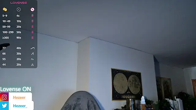 Show de Musculus6 na webcam