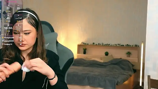 Doublechocolatee élő XXX-chatje