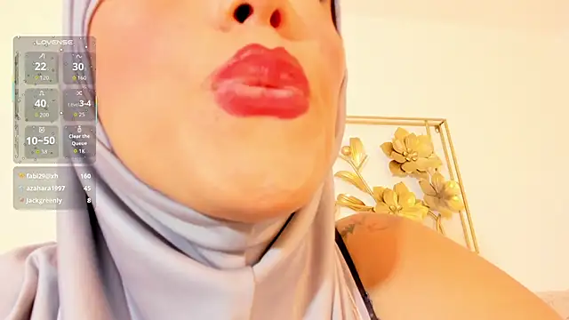 Show de hanajameela na webcam