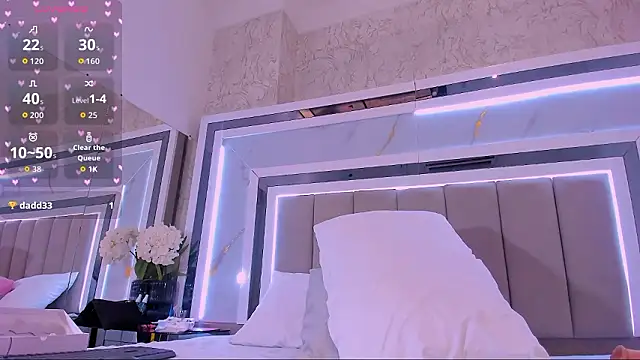 IsaBlue Pertunjukan Webcam