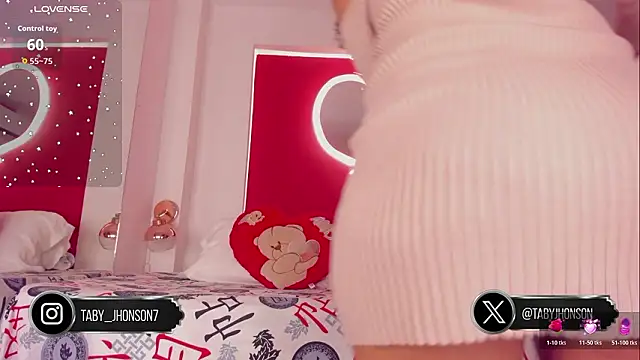 TabyJhonson élő XXX-chatje