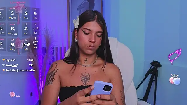 CoralRigan Adlı Modelin Web Kamerası Şovu