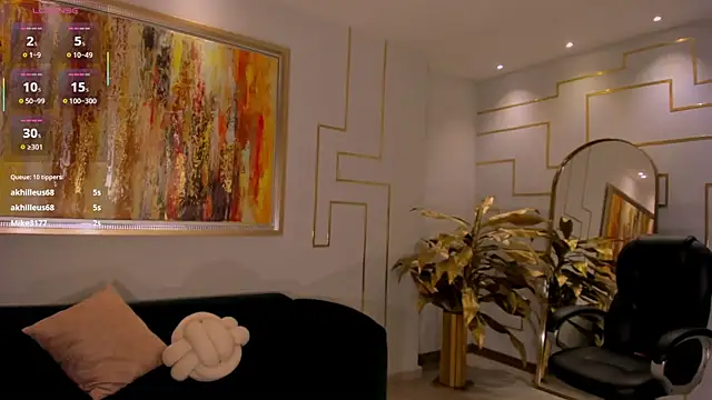 Chat +18 de MilaLawrence ao vivo