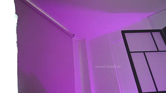 roselinedior: διαδικτυακό σόου στην κάμερα