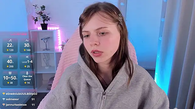 Chat XXX en directo de LesleySky