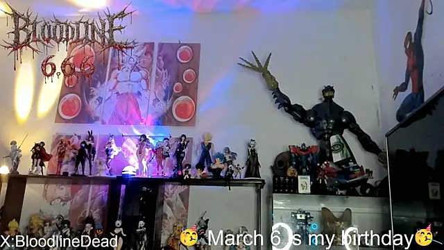 DEATHINK666XX Pertunjukan Webcam