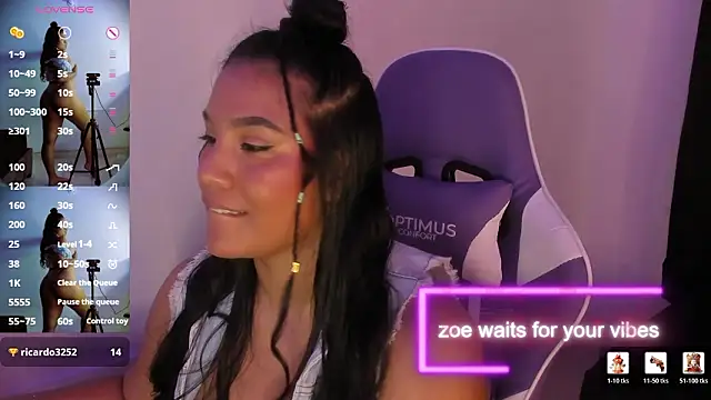 ZoeParcker's Live XXX Chat