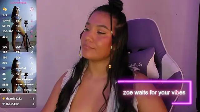 Chat XXX ao vivo de ZoeParcker