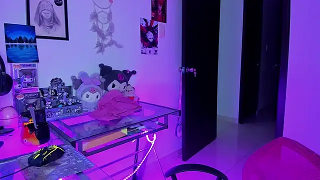 Show de KeitaMoon na webcam