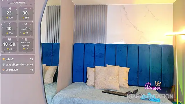 Show de kiaratentation na webcam