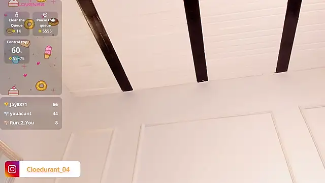 Chat XXX ao vivo de Cloedurant