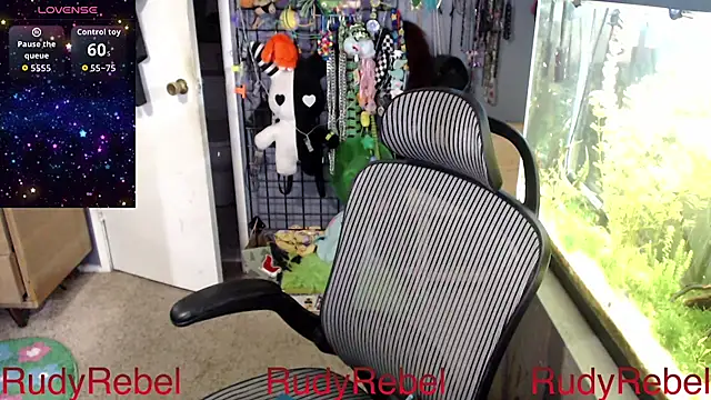 RudyRebel webkamerás műsora