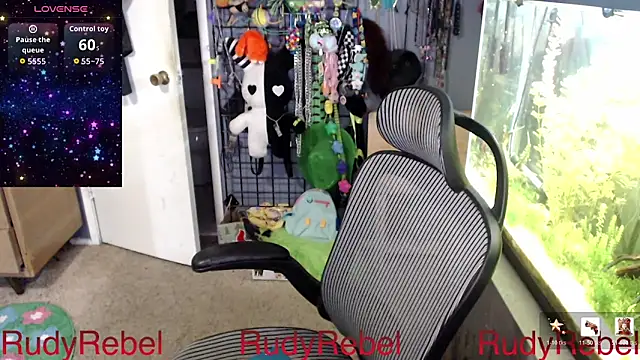 Show de RudyRebel na webcam