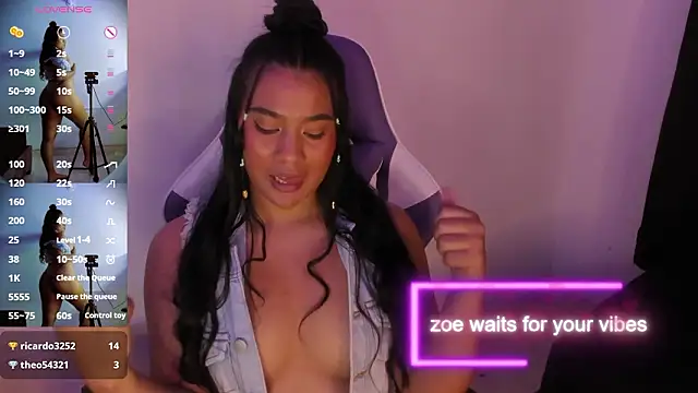 Chatroom XXX en direct de ZoeParcker