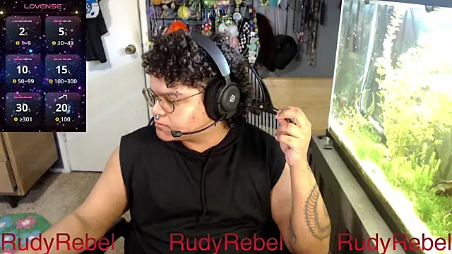 RudyRebel Show in webcam