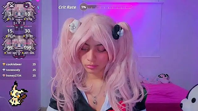 Chat +18 de Lovelyamyy ao vivo