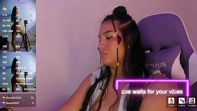 ZoeParcker's Live XXX Chat