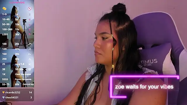 Chatroom XXX en direct de ZoeParcker