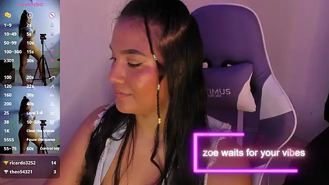 ZoeParckerのライブXXXチャット