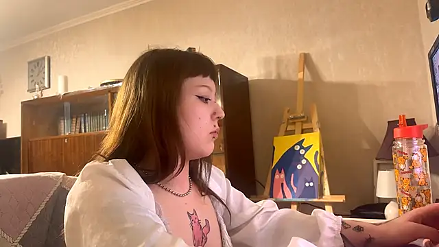 GraciaWirght Adlı Modelin Web Kamerası Şovu