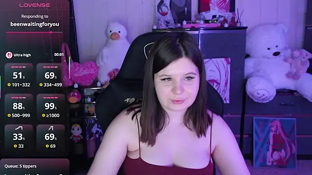 Chat +18 de AmyVibess ao vivo