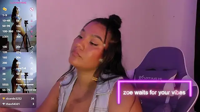 Živý XXX chat ZoeParcker